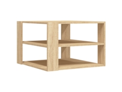 Maison Exclusive - Mesa De Centro Madera De Ingeniería Roble Sonoma 58x58x40cm