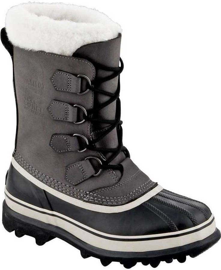 Botas para Mujer SOREL Caribou Shale Gris para Montaña (EU 37)