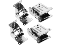 Soportes Plegables De Mesa De 4 Piezas Con Bisagras Autoblocantes Ajustables