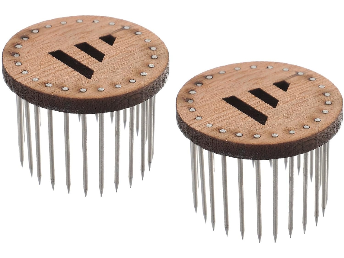 Jaula Para Agujas De Acero Inoxidable Kichouse, 2 Piezas Con Accesorios De Montaje Para Equipos De Apicultura E