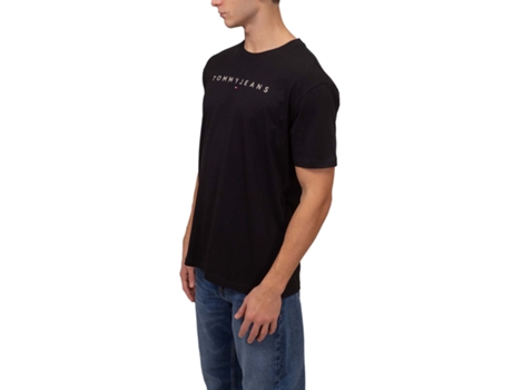 Camiseta de Hombre TOMMY JEANS Negro (3XL)
