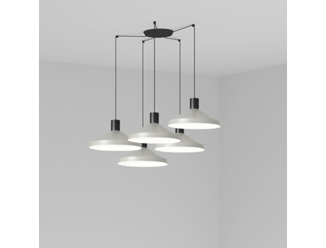 Lámpara Colgante Kombo Gris Ø400 5L 68595-5L FARO