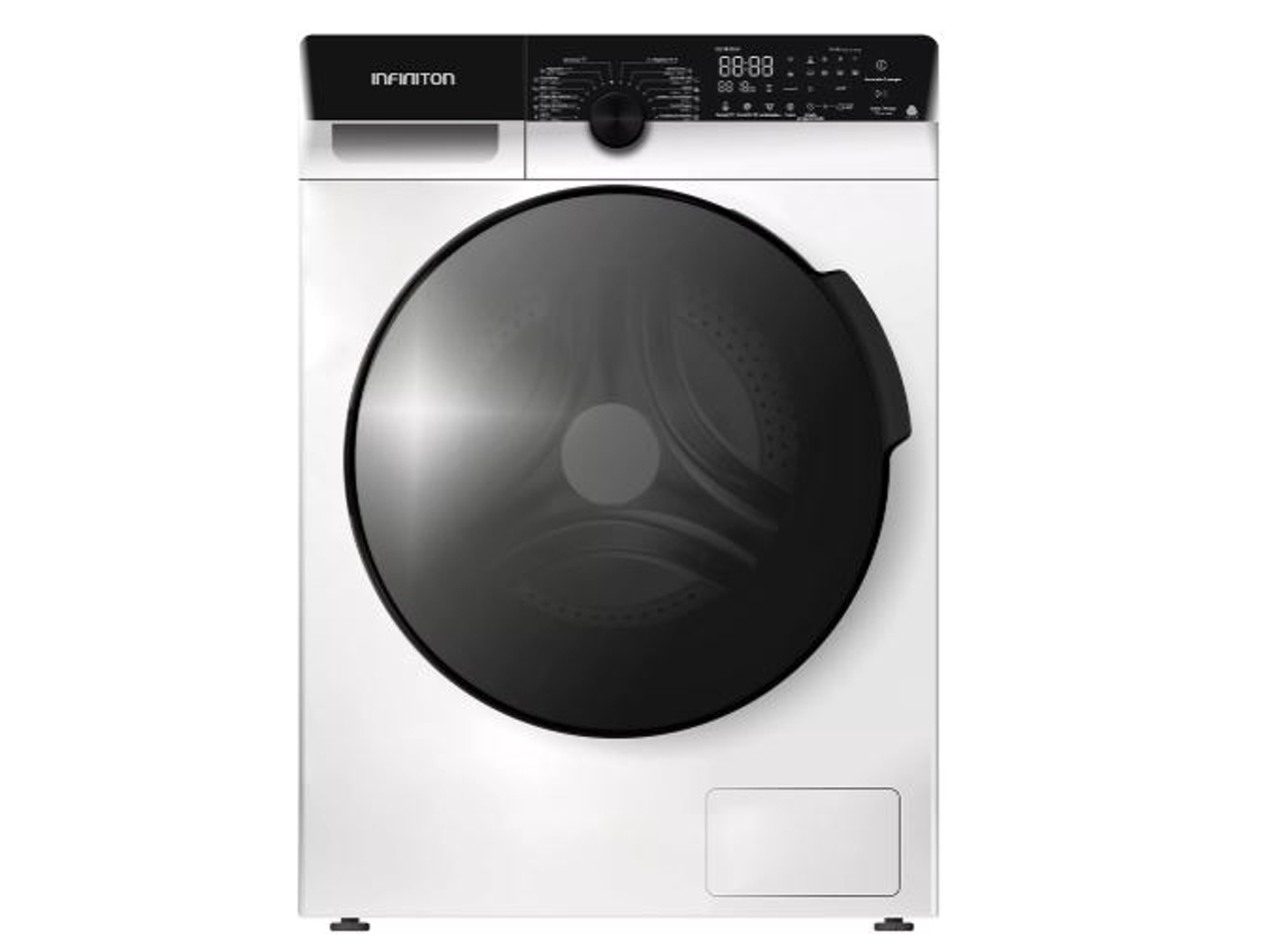 Lavadora de carga frontal Infiniton Wm G124awl, 12 kg, 1400 rpm, A, Blanco