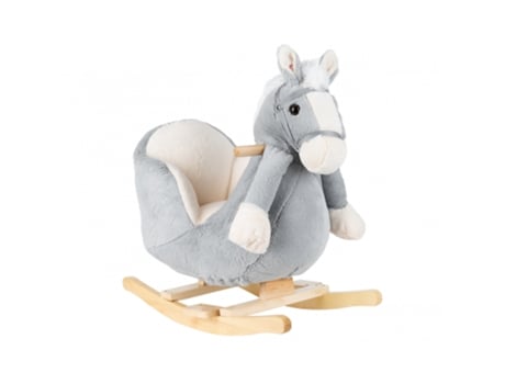 Balancín con musica caballo Gris KIKKABOO ESPAÑA S.L.
