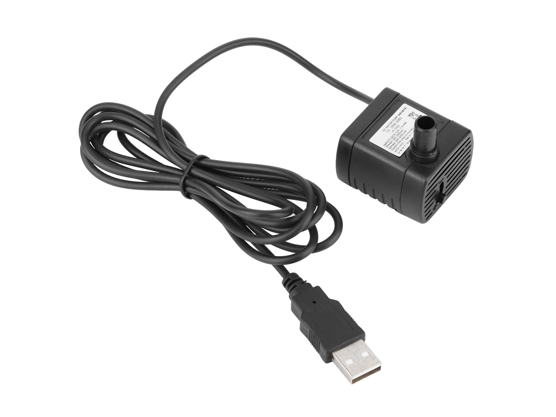 Bomba De Agua Sumergible Usb Miniatura De 5 V, 0,5 M, 150 L/h, Motor Sin Escobillas, Para Hidroponía Y Piscinas.