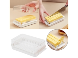 Mantequera sellada con tapa, caja transparente para cortar mantequilla Siurn