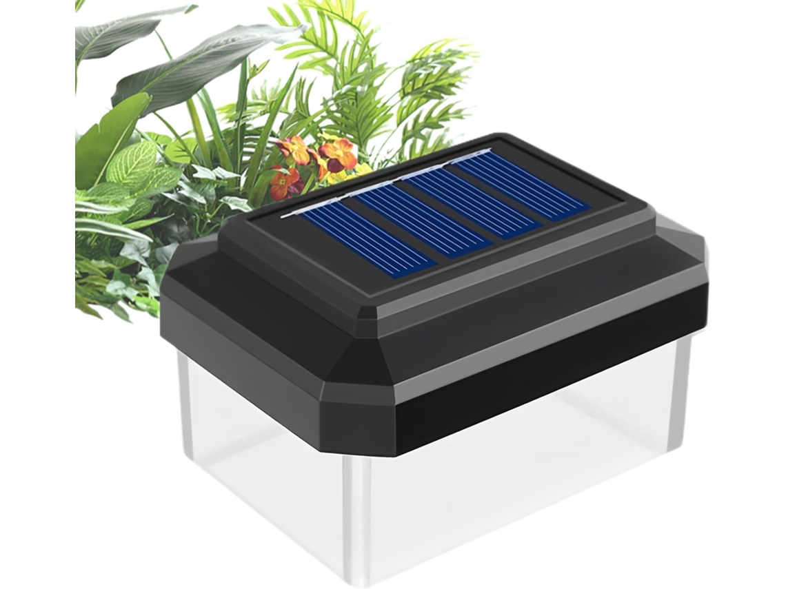 Lámparas solares de poste, modernas lámparas impermeables para decoración de exteriores, luces solares para P Gokoco
