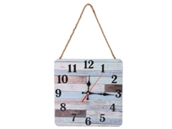 Reloj de pared silencioso Baok de estilo industrial con grandes números arábigos para dormitorio, sala de estar y oficina.