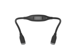 2026-luz Led Para Cuello Ajustable Con Batería 1000mah, Tubo Flexible, Luz Blanca/caliente/mixta, Ideal Para Lectura, Correr Y Actividades Al Aire Libre