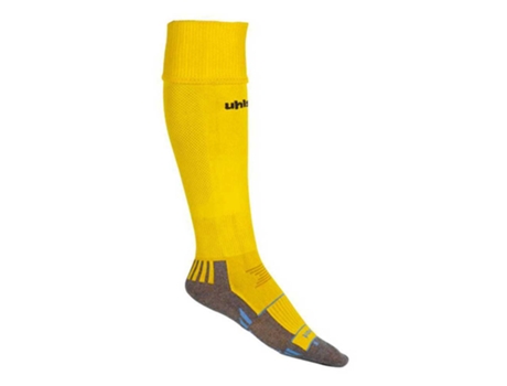 Calcetines para Hombre UHLSPORT Pro Player Amarillo para Fútbol (EU 41 - 44)