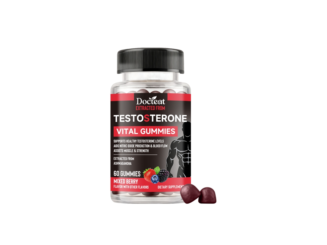 Suplemento de fitness masculino Docteat Gummies