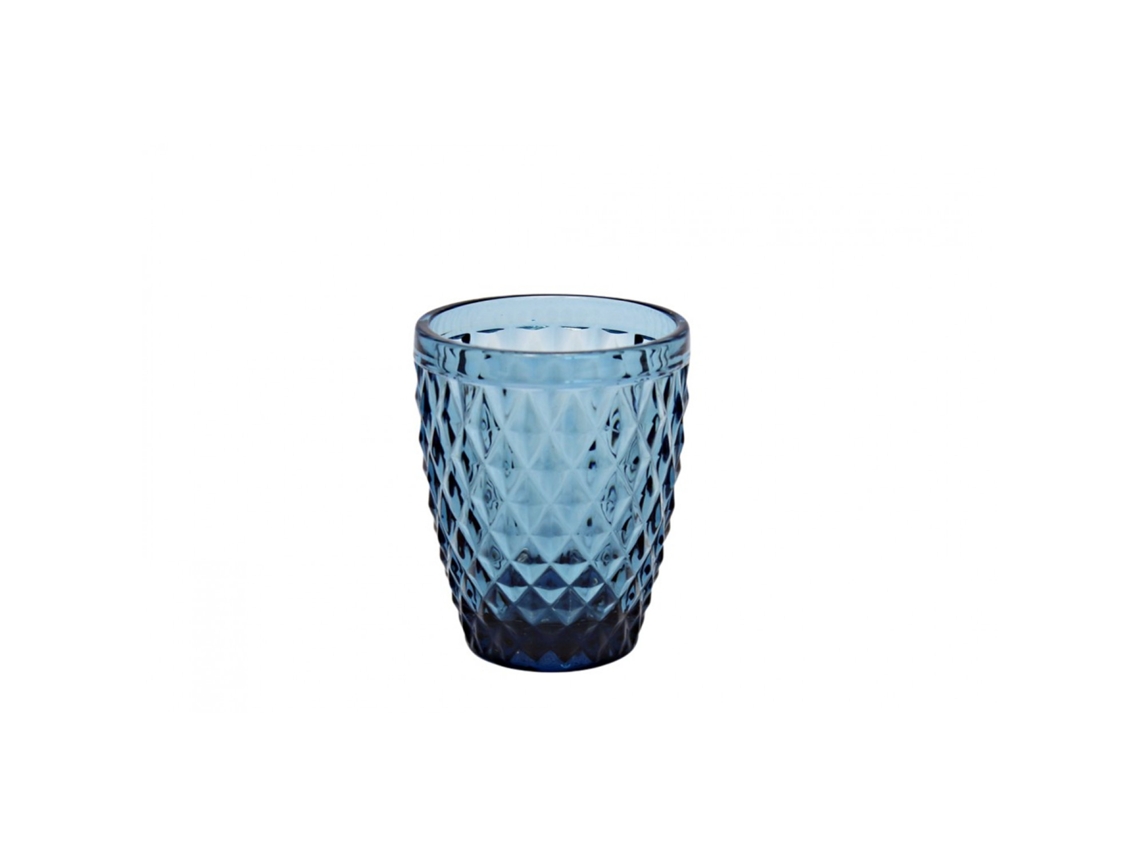 Conjunto de 6 Vasos MY GLASS Diamond Azul 250 ml
