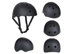 Adultos Niños Monopatín Bicicleta Monopatín Equilibrio Coche Ciruela Casco Tamaño L (58-62cm) YUYSAN Negro