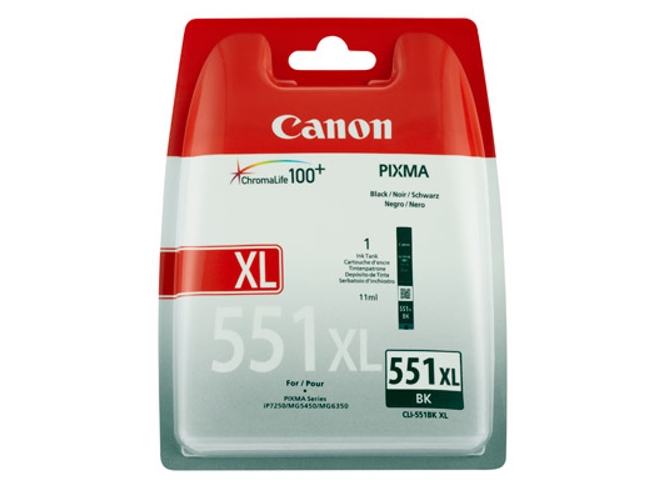 TINTEIRO CANON CLI-551XL PRETO
