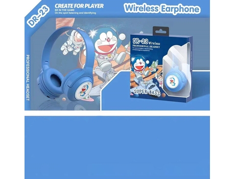 Auriculares Bluetooth 5.0 Doraemon Auriculares Inalámbricos Universales