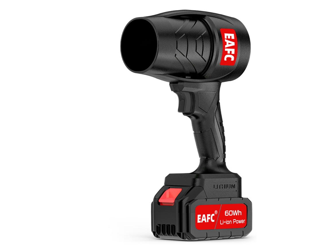 Soplador de aire eléctrico de mano inalámbrico, soplador turbo de 350 W, herramienta eléctrica portátil para soplar y limpiar polvo Eafc