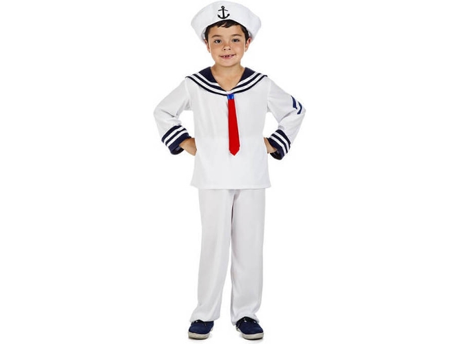 Disfraz de Niño DISFRAZZES Marinero (Talla: 7 a 9 años)