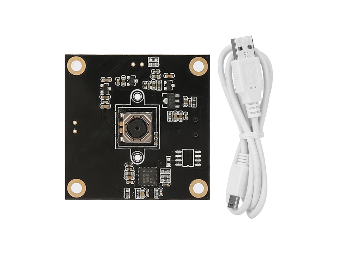 Módulo De Cámara Usb Con Lente De Ángulo Ancho 60° 5 Megapíxeles Chip Ov5640 2592*1944 Hbv-1204af
