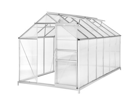 Invernadero TECTAKE Basado en de Aluminio y Policarbonato
