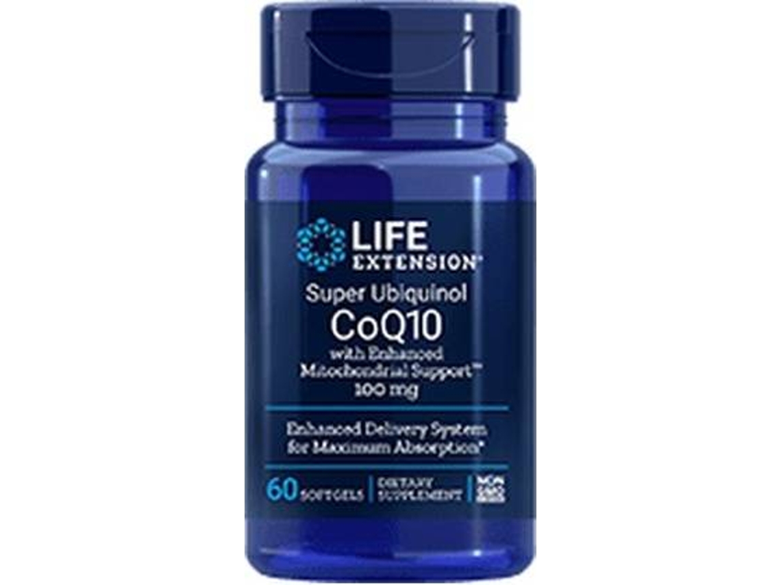 Complemento Alimentar LIFE EXTENSION Super Ubiquinol Coq (60 pérolas)