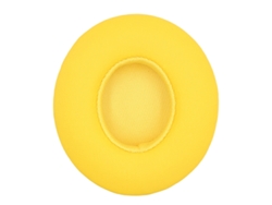 Almofada Para Auscultadores Beats Solo2 Wireless De Orelhas De Espuma Macia Pele De Proteína Amarelo