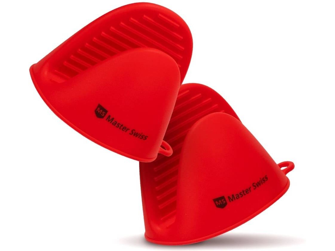 Guantes MASTER SWISS Térmicas (Rojo - Silicona)