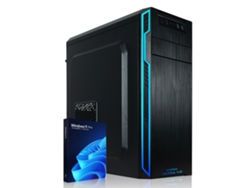 Desktop PC / Computer - Greed Basic - Intel Celeron G5905 - 8GB DDR4 RAM - 512GB SSD - DVD - WiFi - Windows 11 Pro