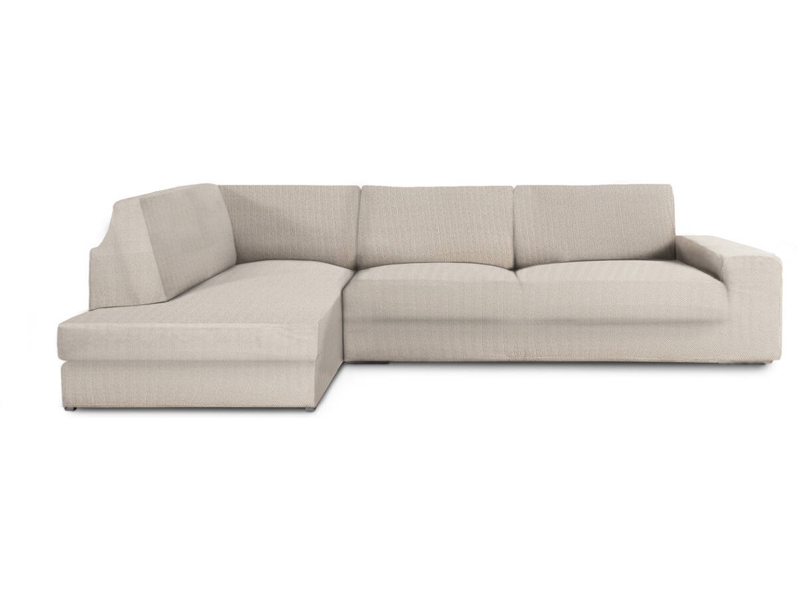 Funda de Chaise Longue Rinconera Izquierda EYSA Premium Jaz Tejido Multielástico (500 x 110 x 120 cm - Poliéster y Algodón - Lino)