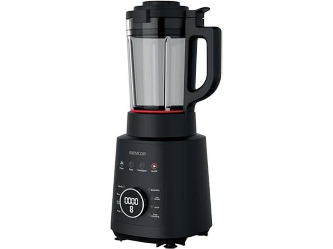 Batidora y Batidora Calentada Multifuncional 7 Programas Automáticos 8 Cuchillas Negro SENCOR