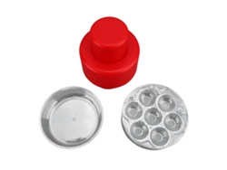Desmoldante Múltiple Para Cerezas Con 7 Agujeros, Herramienta De Cocina, Extractor Rápido De Tuercas