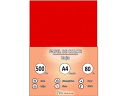 80Gr A4 Red 500 Hojas