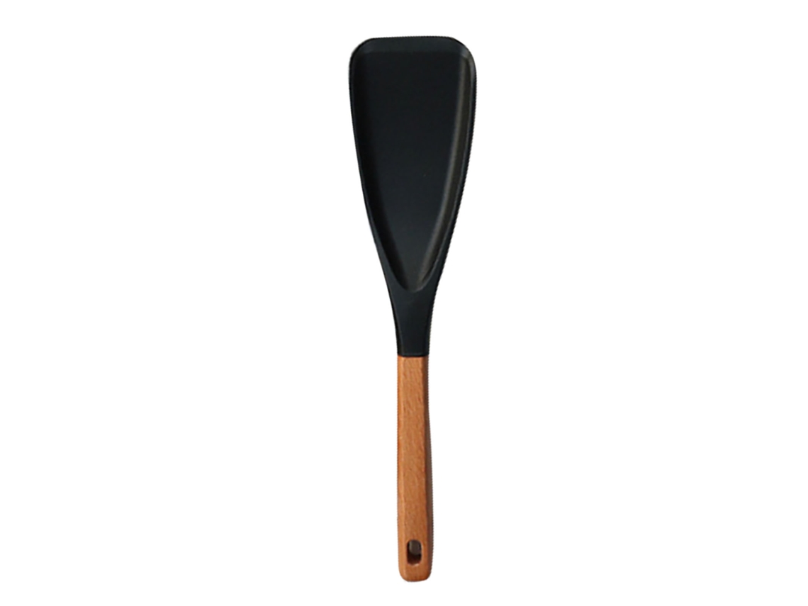 Sartén antiadherente de aluminio grueso, negra, utensilios de cocina