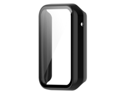 Capa Protetora Tpu Com Vidro Temperado Para Xiaomi Band7 Pro Smartwatch Anti-impacto Transparente