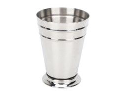 Vaso De Cóctel Helado De Acero Inoxidable 304 Antigoteo De 400 Ml Para Bar/fiesta - Plateado