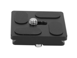 Placa De Liberación Rápida Para Cabeza Esférica Qal‑40, Universal, De Aleación De Aluminio, Para Trípode