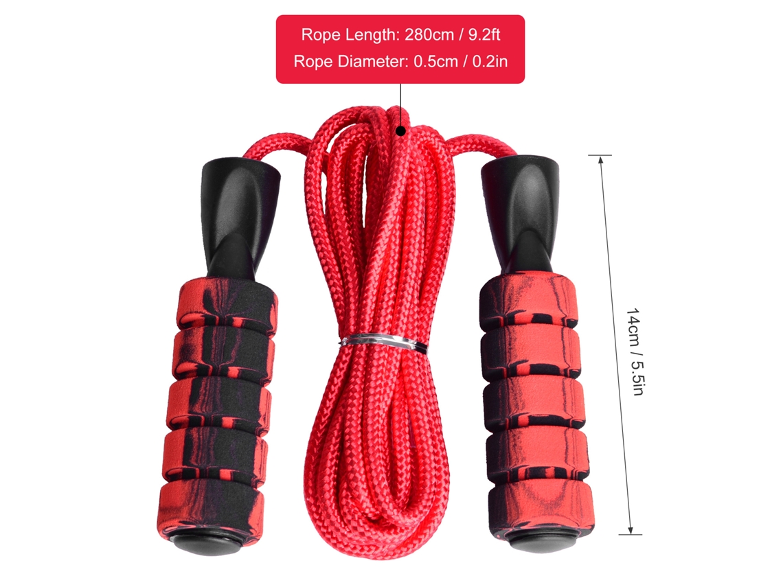Cuerda De Saltar Ajustable Para Fitness, Deportes, Hombres, Mujeres Y Niños.
