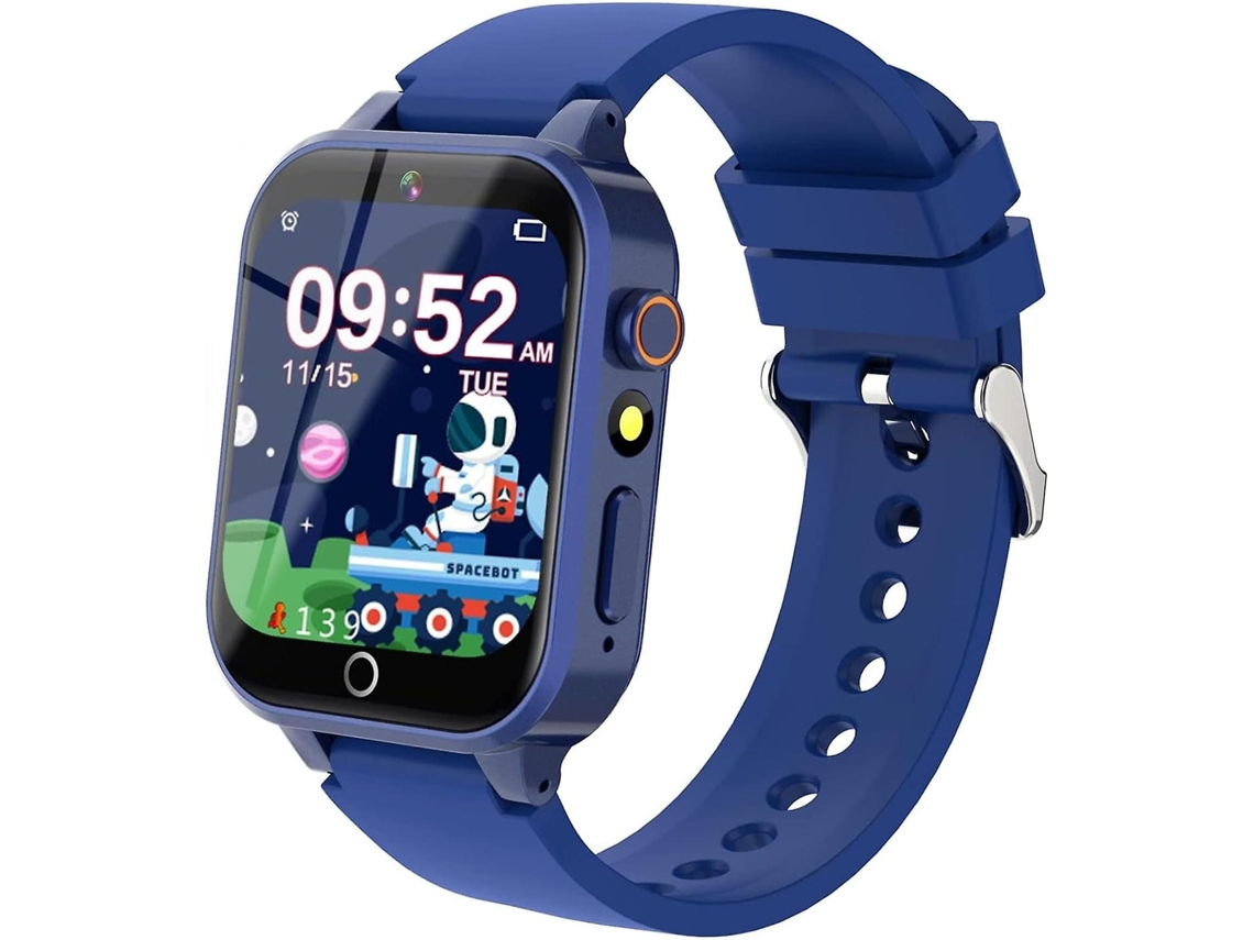 Relajación, Comodidad, HD, 26 juegos, Reproductor, Alarma, Vídeo, Contaminantes, Niños, Niñas, Juguetes, Niños de 4 a 12 años, Ly Ebike (Azul)