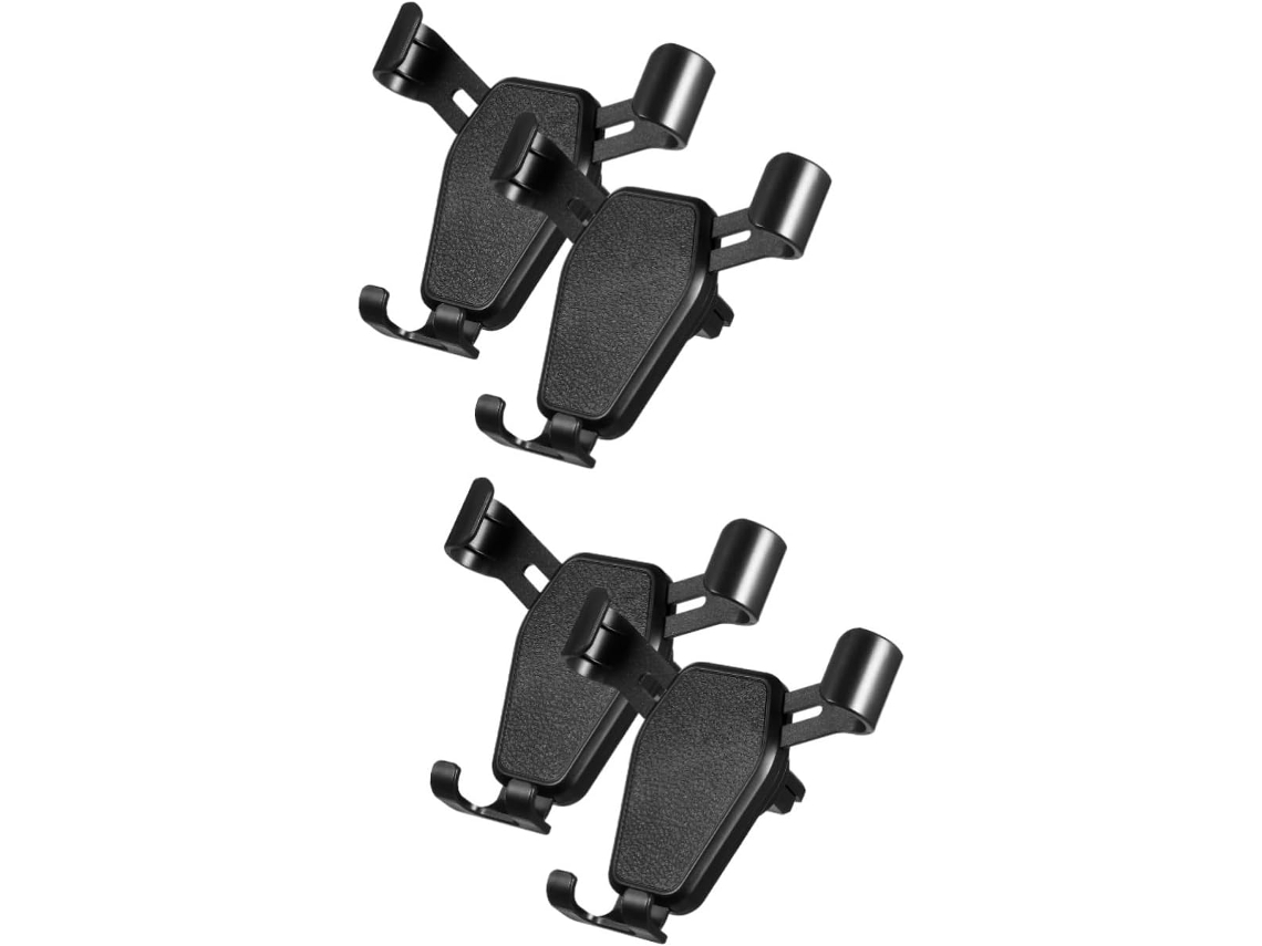 Juego De 2 Soportes Universales Para Teléfono De Coche Con Fijación Segura.