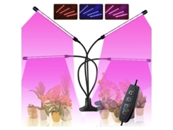 2026altiro-lámpara De Jardinería De 40 W Y 80 Led Para Cultivo, Con Temporizador De 3/6/12 Horas, Pinza Ajustable, 3 Modos Y 10 Niveles De Brillo.