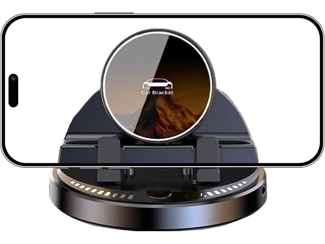 Soporte Para Teléfono De Coche Con Sensor Giratorio | Cable De Carga De 15 W