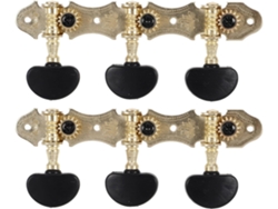 Clavijeros Universales De Metal Para Guitarra Acústica, Juego De 3 Llaves Precisas Para Guitarra Folk.