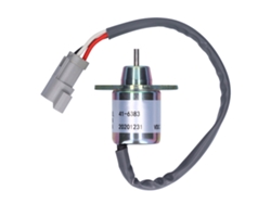 Válvula Solenoide De Gas 41-6383 Dc24v Con Interruptor De Cojinete De Llama Para Una Fácil Extinción, Instalación Duradera.