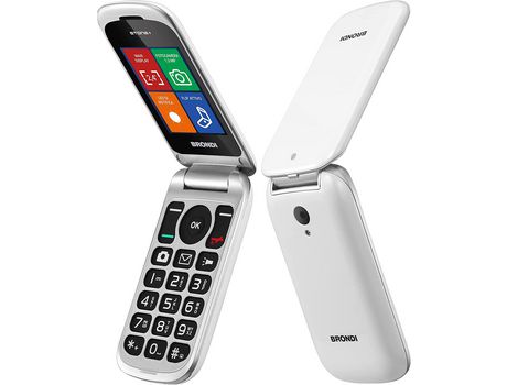 Telefóno Fijo BRONDI Cellulare Blanco
