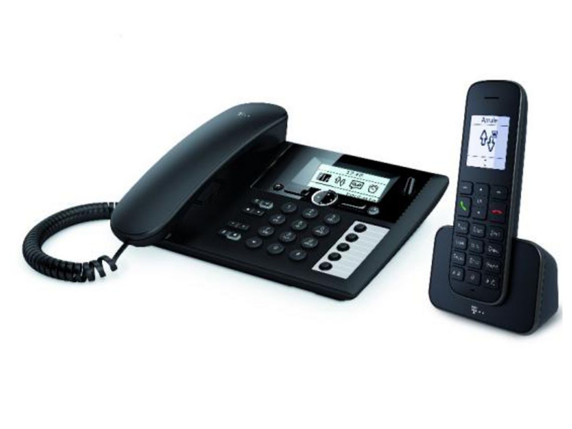 Telefóno Fijo TELEKOM Sinus Pa 207 Plus 1 Analog/Dect