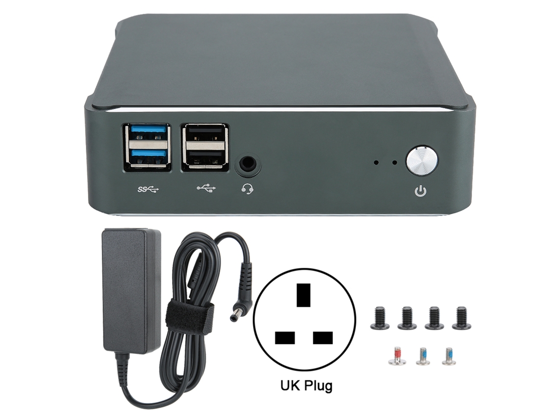 Mini Pc (4k Dp, Doble Banda Wi Fi)