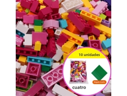 (edición Para Niñas) Bloques De Construcción Creativos Diy De 1000 Piezas, Bloques De Construcción De Ciudad, Plástico Abs