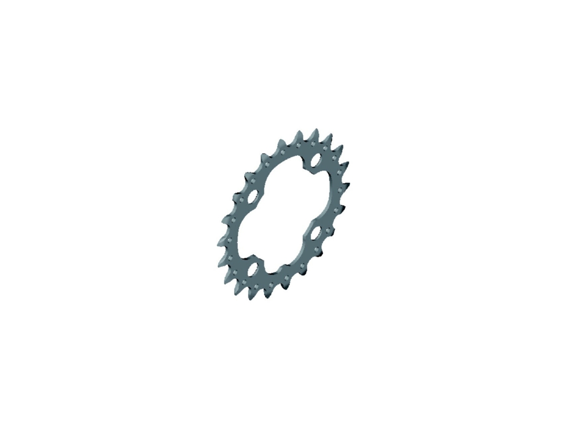 Meseta 24t para fc-m617 fc-m617-b2 (para 38-24t) Deore SHIMANO