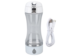 Botella De Agua Recargable De 420 Ml Con Infusión De Hidrógeno Y Tecnología Spe, Portátil, Color Blanco.
