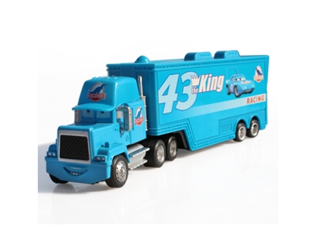 Disney pixar cars lightning mcqueen jackson storm mack uncle truck 1:55 diecast model alloy car model toys for kid birthday gift