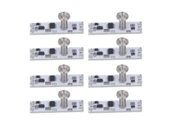 Módulo De Interruptor Táctil Capacitivo De 8 Piezas Con Led Ajustable Continuamente, Dc5-24v, Para Panel/carcasa.